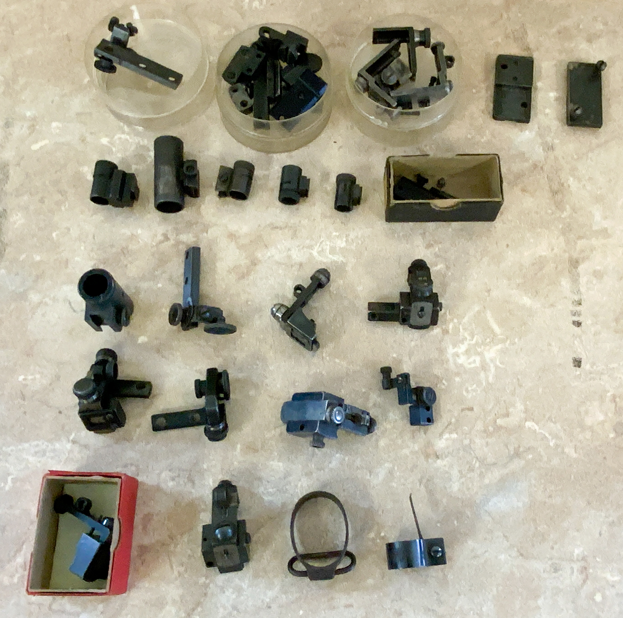 GROUP OF SIGHTS, PEEP SIGHTS, AND