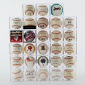 GROUP OF SIGNED BASEBALLS GRIF