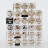 GROUP OF SIGNED BASEBALLS KALI