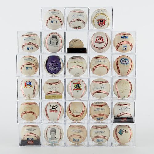 GROUP OF SIGNED BASEBALLS KILLEBREW