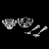 GROUP OF SIGNED CRYSTAL Includ