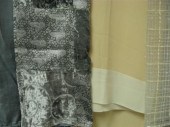 Group of silk and embellished