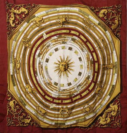 Group of silk scarves   
