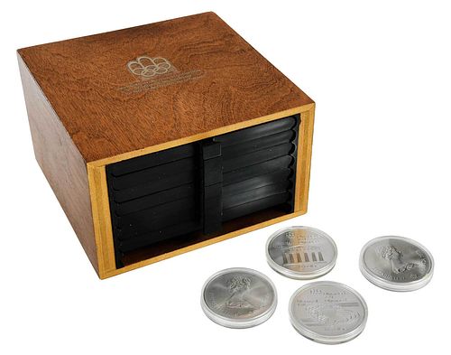 GROUP OF SILVER 1976 OLYMPIC