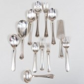 GROUP OF SILVER AND CHRISTOFLE