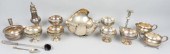 GROUP OF SILVER AND PLATED TAB