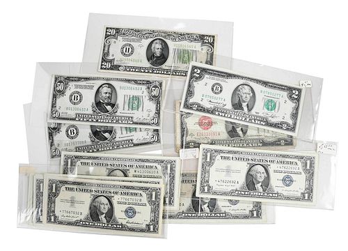 GROUP OF SILVER CERTIFICATES, OTHER