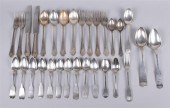 GROUP OF SILVER FLATWARE PIECE