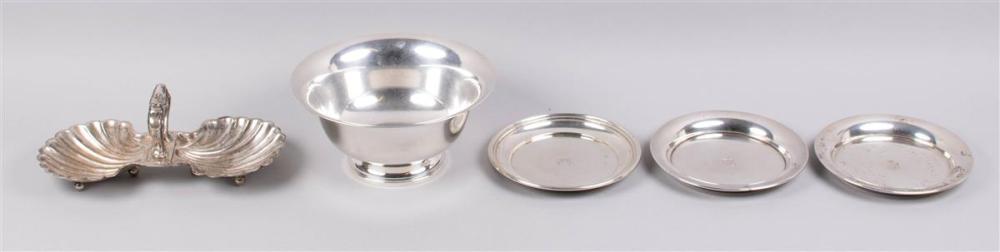 GROUP OF SILVER ITEMS INCLUDING