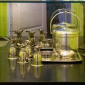 GROUP OF SILVER PLATE BARWAREC