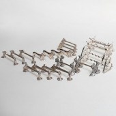 GROUP OF SILVER PLATE KNIFE RE