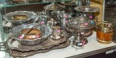GROUP OF SILVER PLATED & OTHER