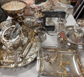 GROUP OF SILVER PLATEGroup of