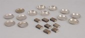 GROUP OF SILVER SMOKING ARTICL
