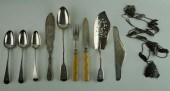 GROUP OF SILVER TABLE ITEMSGRO