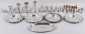 GROUP OF SILVER TABLE ITEMSGRO
