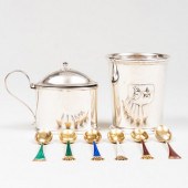 GROUP OF SILVER TABLE WARESThe