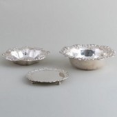 GROUP OF SILVER TABLEWARESComp