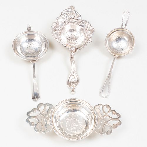 GROUP OF SILVER TEAWARESComprising:
