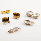 GROUP OF SILVER TROMP L&#039;O