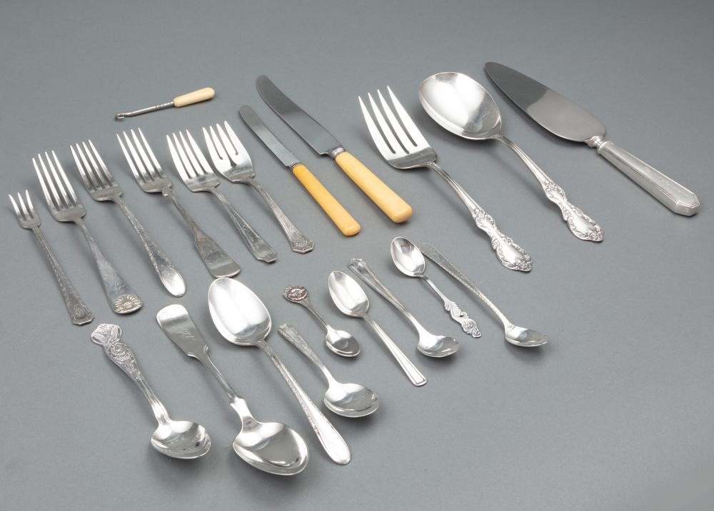 GROUP OF SILVERPLATE