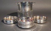 GROUP OF SILVERPLATE MOUNTED B
