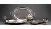 GROUP OF SILVERPLATE SERVING P