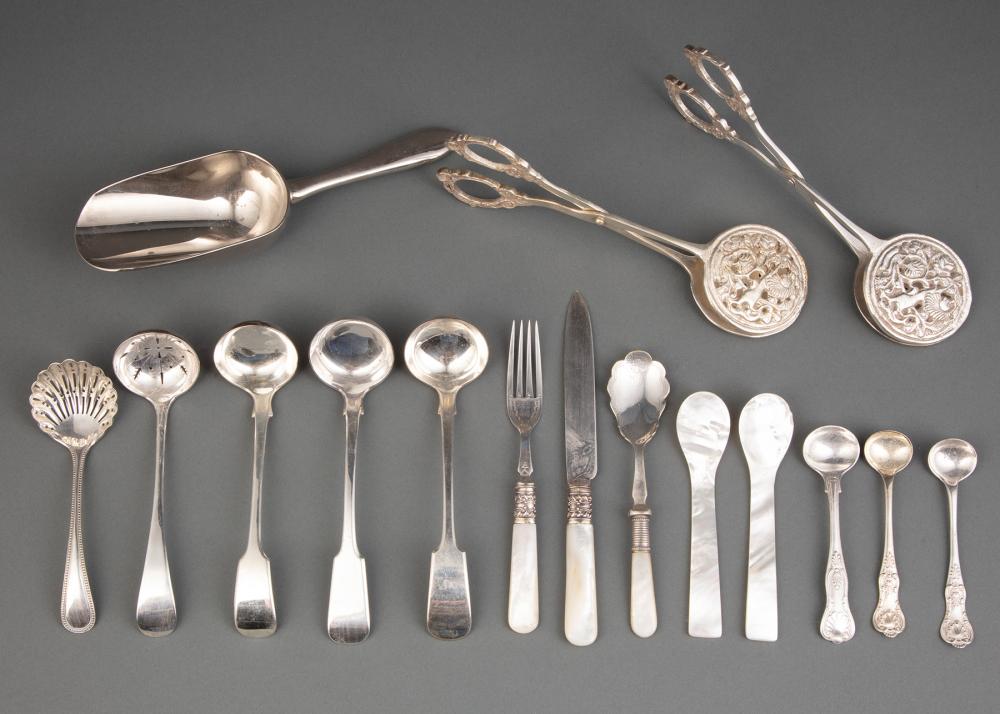 GROUP OF SILVERPLATE SERVING