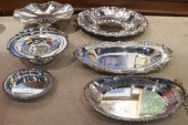 GROUP OF SILVERPLATE TRAYSGrou