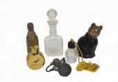 GROUP OF SIX ANTIQUE SCENT BOT