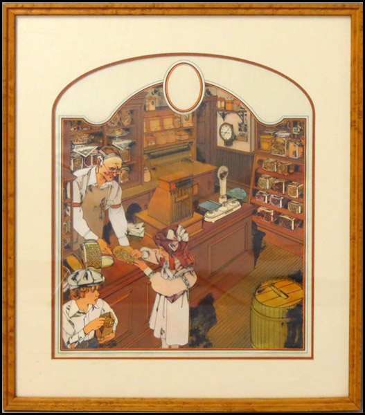 GROUP OF SIX ASSORTED FRAMED