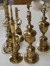 GROUP OF SIX ASSORTED REGENCY