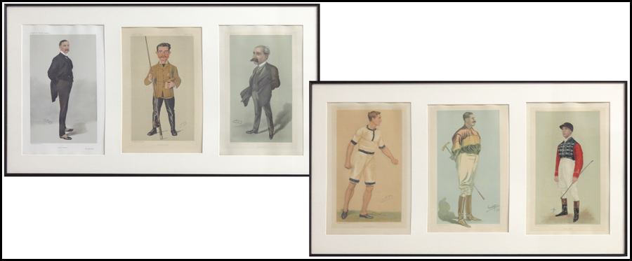 GROUP OF SIX ASSORTED VANITY FAIR