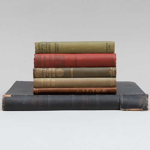 GROUP OF SIX BOOKS RELATED TO