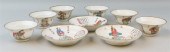 GROUP OF SIX CHINESE FAMILLE R