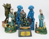 GROUP OF SIX CHINESE PIECES, T