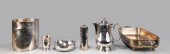 Group of six Christofle silver