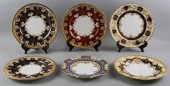 GROUP OF SIX COALPORT CABINET