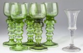Group of Six Continental Wine