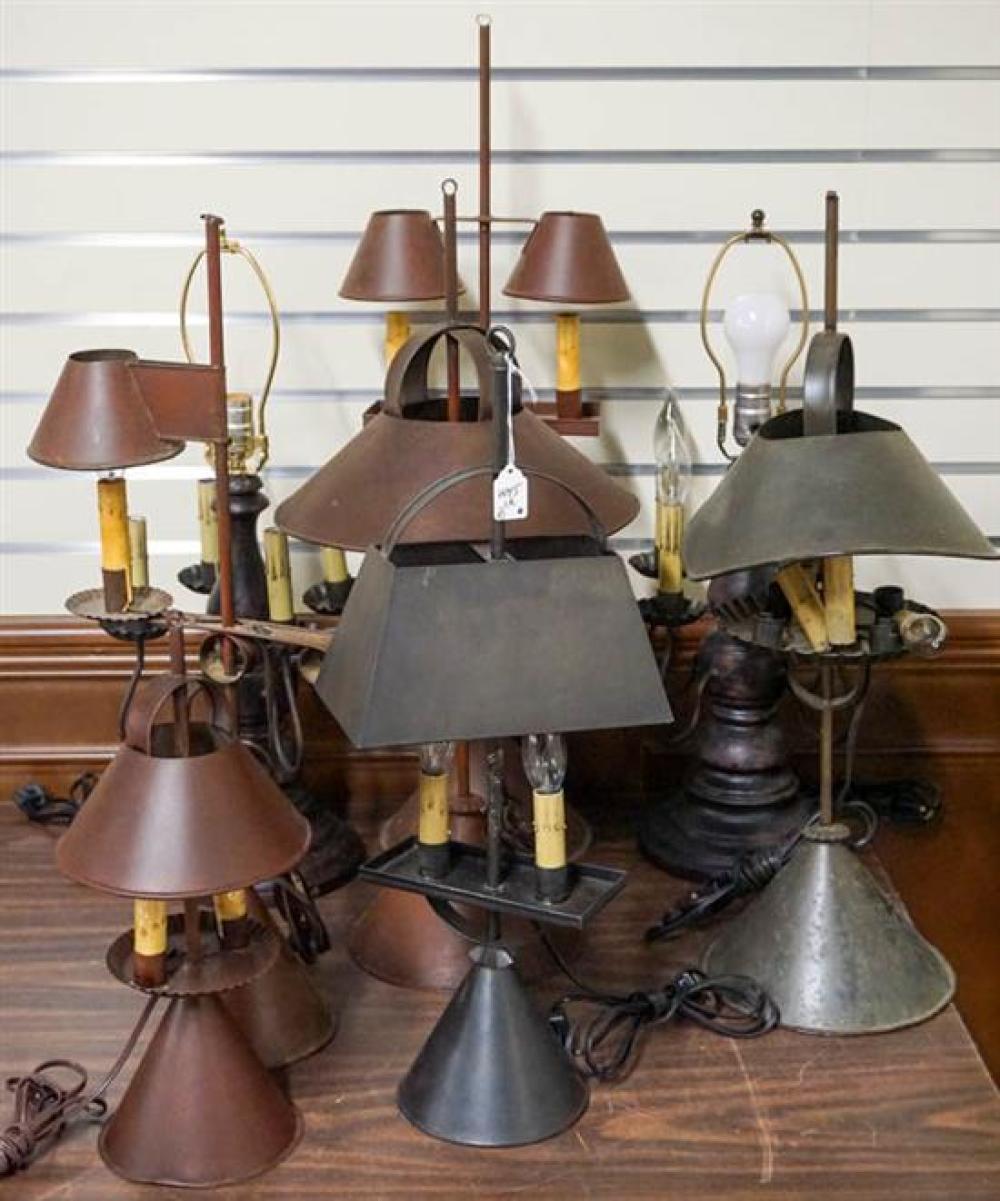 GROUP OF SIX EARLY AMERICAN STYLE