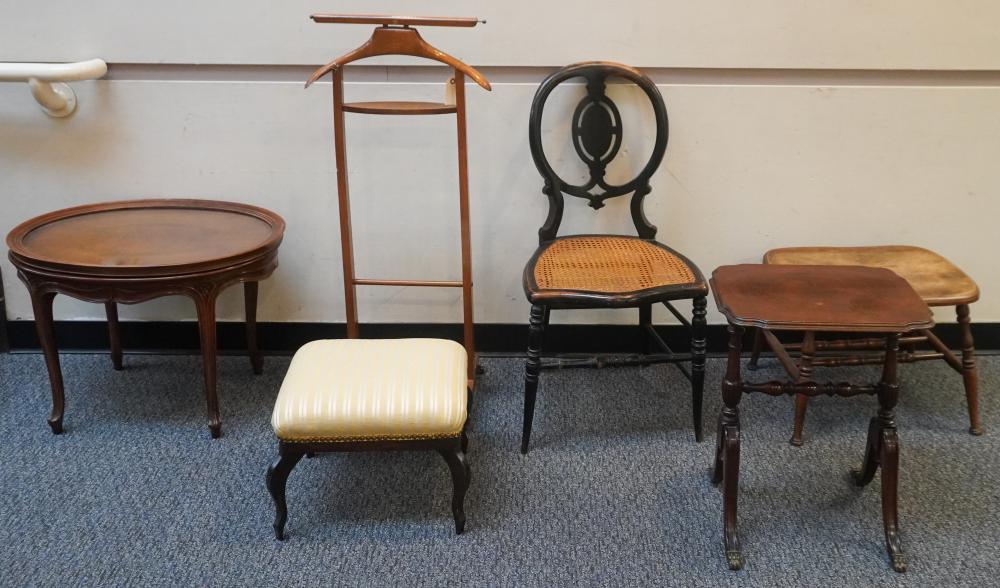 GROUP OF SIX EARLY AMERICAN STYLE