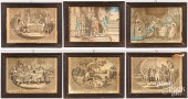GROUP OF SIX ENGLISH PRODIGAL