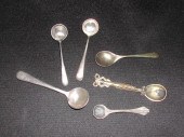 Group of Six English Silver Sp