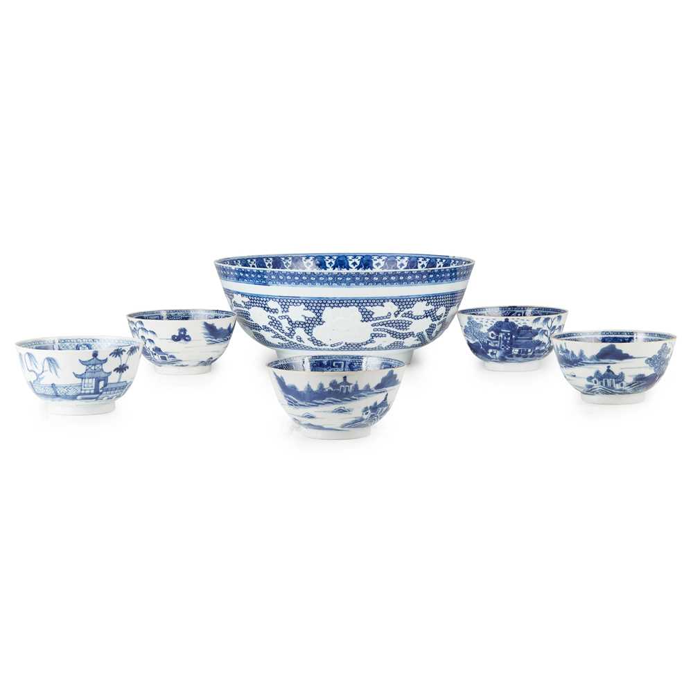 GROUP OF SIX EXPORT BLUE AND