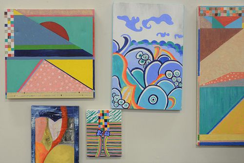 GROUP OF SIX FAITH-DORIAN WRIGHT