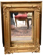 GROUP OF SIX FRAMES AND MIRROR