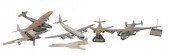 GROUP OF SIX LARGE MODEL AIRPL