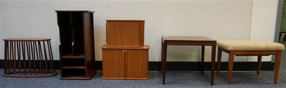 GROUP OF SIX MID-CENTURY MODERN