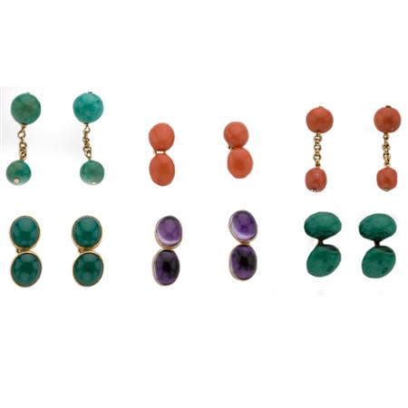 Group of Six Pairs of