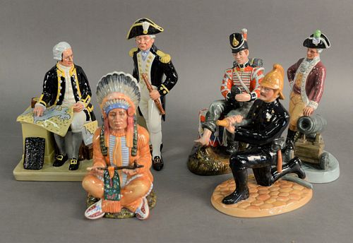 GROUP OF SIX ROYAL DOULTON